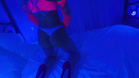 Sedere, black light, uv